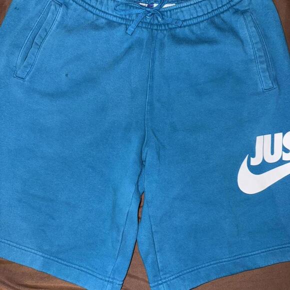 Nike Other - Nike blue shorts with white logo, Size L #athleisure #summer